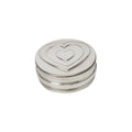 50mm Round Trinket Box Heart