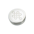50mm Round Trinket Box, Celtic Rope