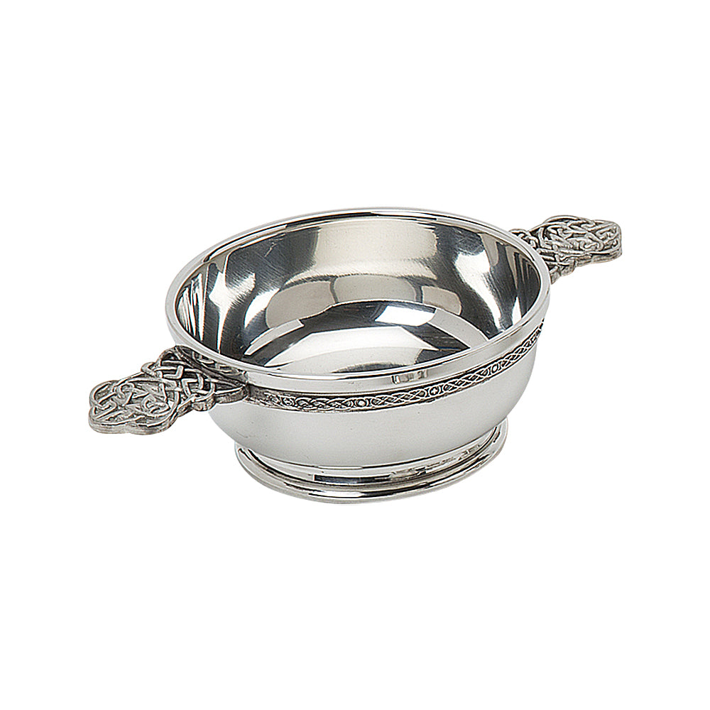 4" Quaich Celtic Knot Handle