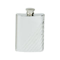 4oz Hip Flask, Diagonal Flute