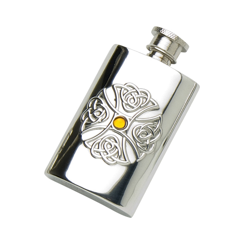 2oz Hip Flask Topaz    Cross