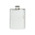 4oz Hip Flask, Half Hammered