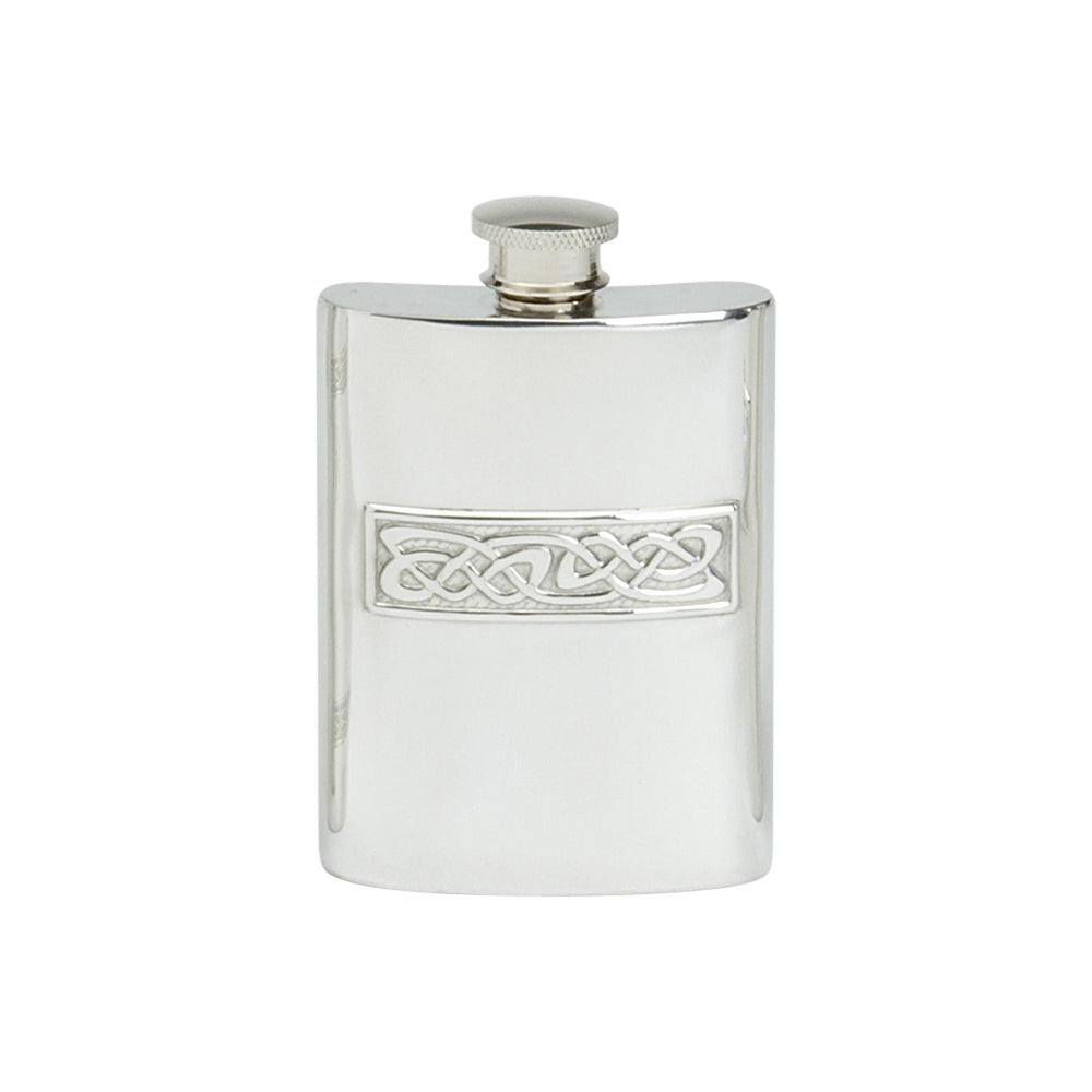 4oz Hip Flask. Celtic Casting