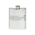 6oz Hip Flask, Celtic Casting