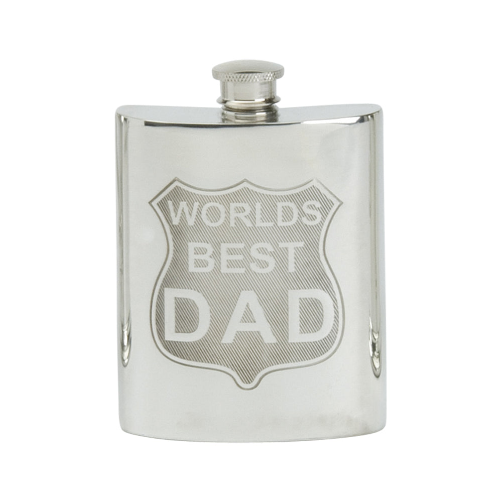 6oz Flask Worlds Best Dad