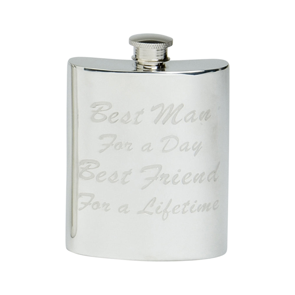 6oz Hip Flask, Best Man