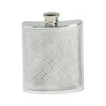 6oz Hip Flask, Celtic Panel
