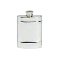 4oz Hip Flask, Double Band