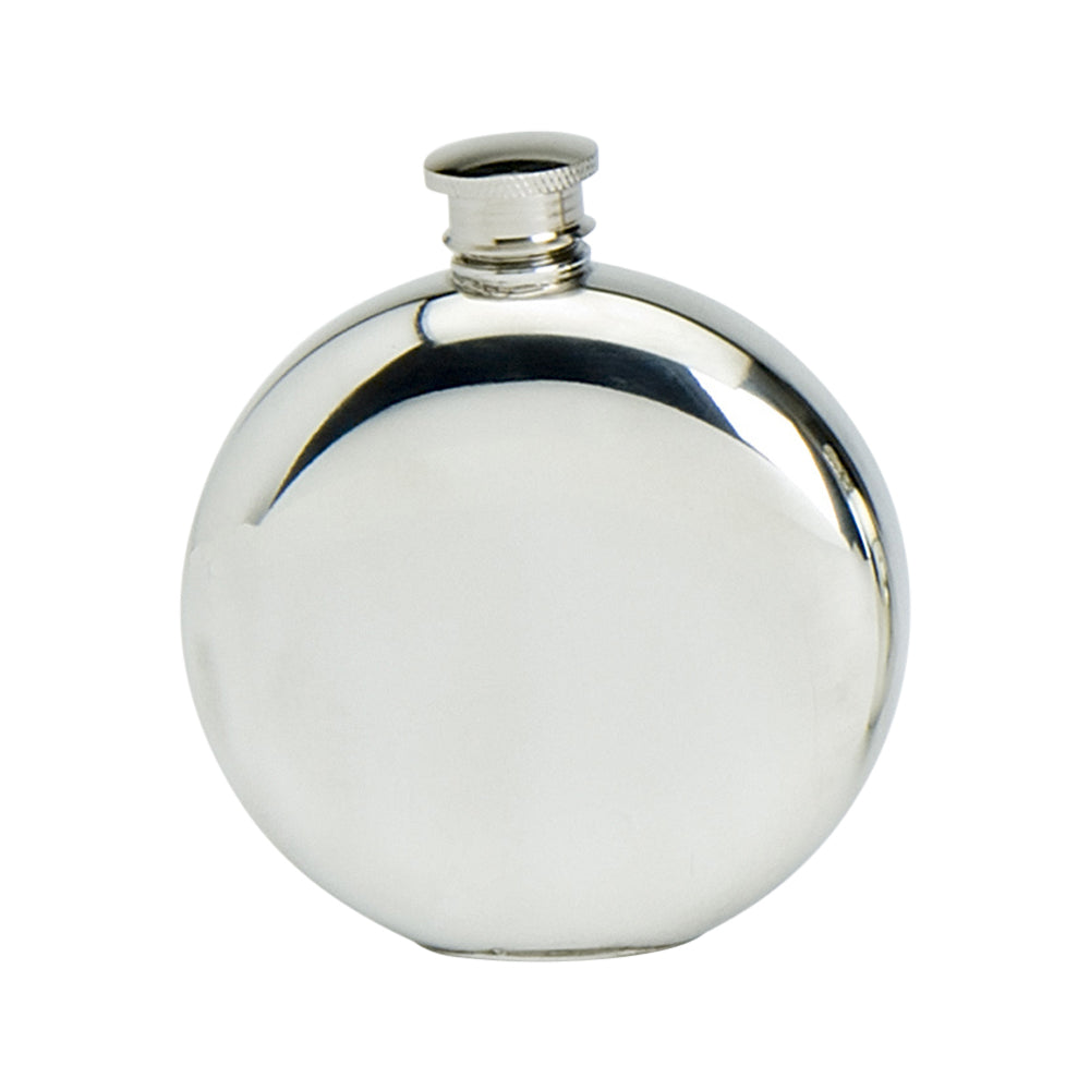 6oz Round Flask, Plain