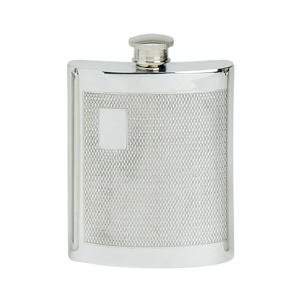 6oz Hip Flask, Barley Scene