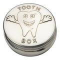50mm round pewter tooth fairy trinket box