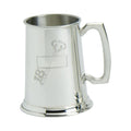 1 Pint Tankard .Stamped 18 Key