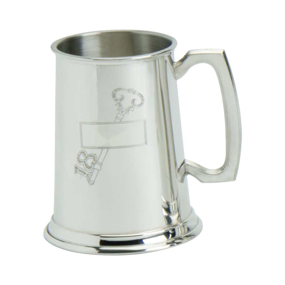 1 Pint Tankard .Stamped 18 Key