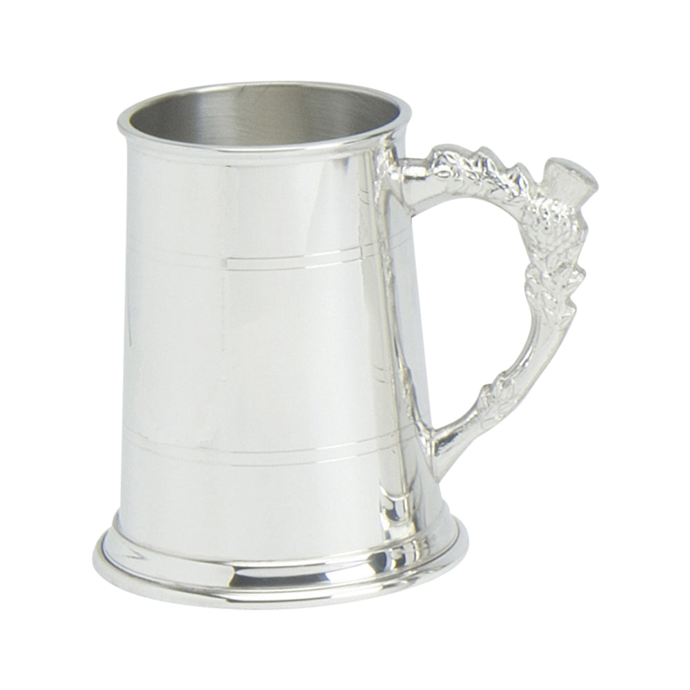 1 Pint Tankard, Standard Thistle Handle