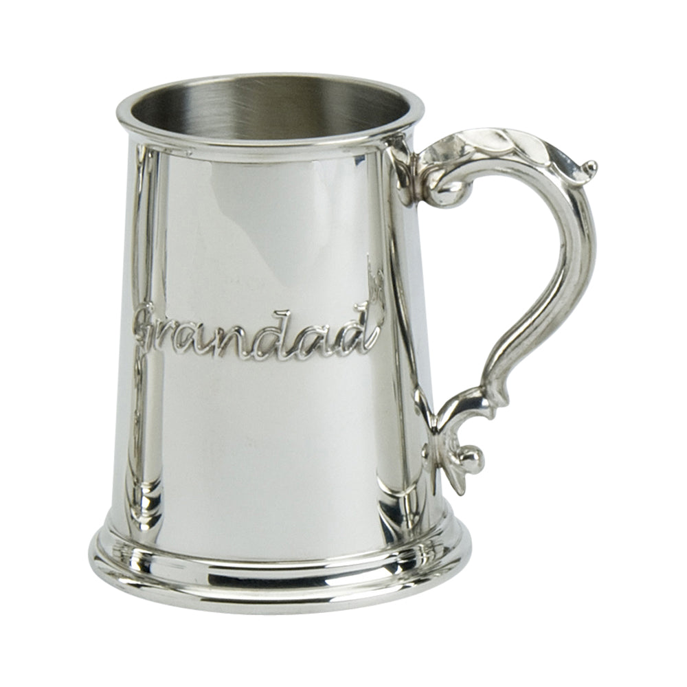1 Pint Tankard, Standard Georgian Handle, Grandad