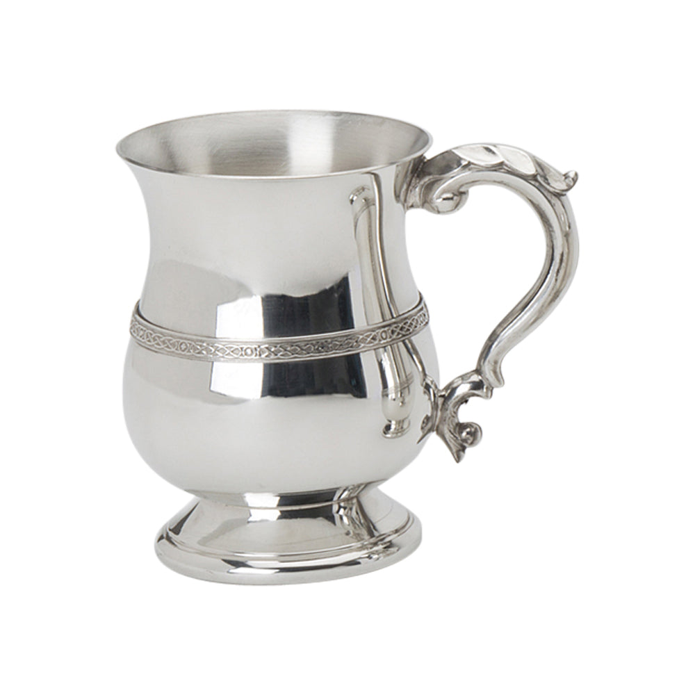 1pt Georgian Tankard Celtic Wire