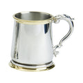 1 Pint Tankard George 111/Brass Glass Base