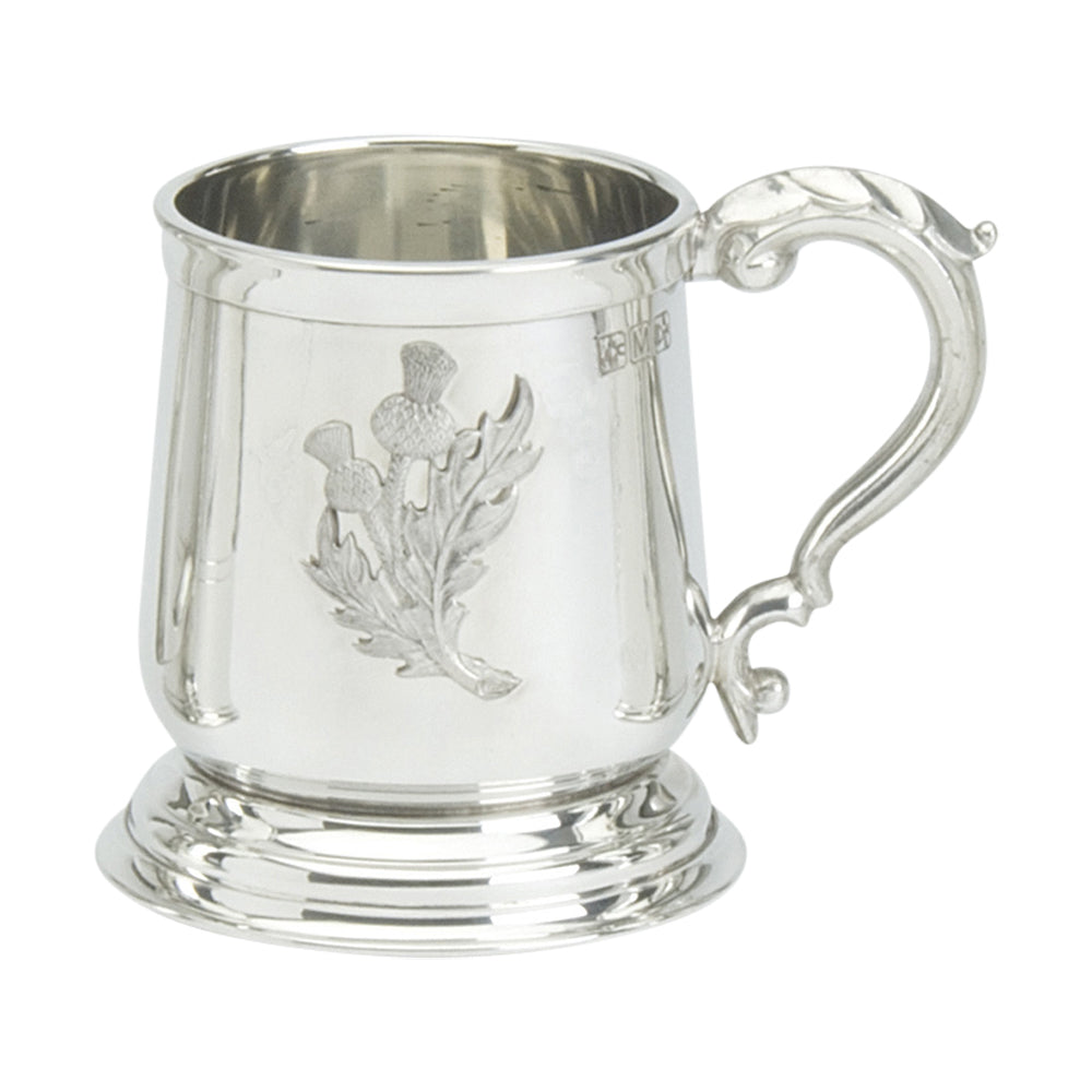 1 Pint Tankard. George Ill Thistle Badge